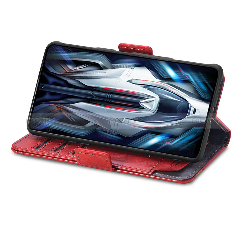 Handytasche Stand Schutzhülle Flip Leder Hülle S10D für Xiaomi Redmi K50 Gaming 5G