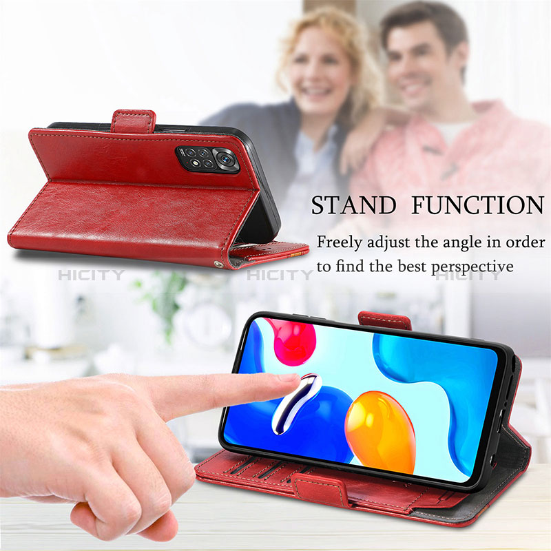 Handytasche Stand Schutzhülle Flip Leder Hülle S10D für Xiaomi Redmi Note 11S 4G