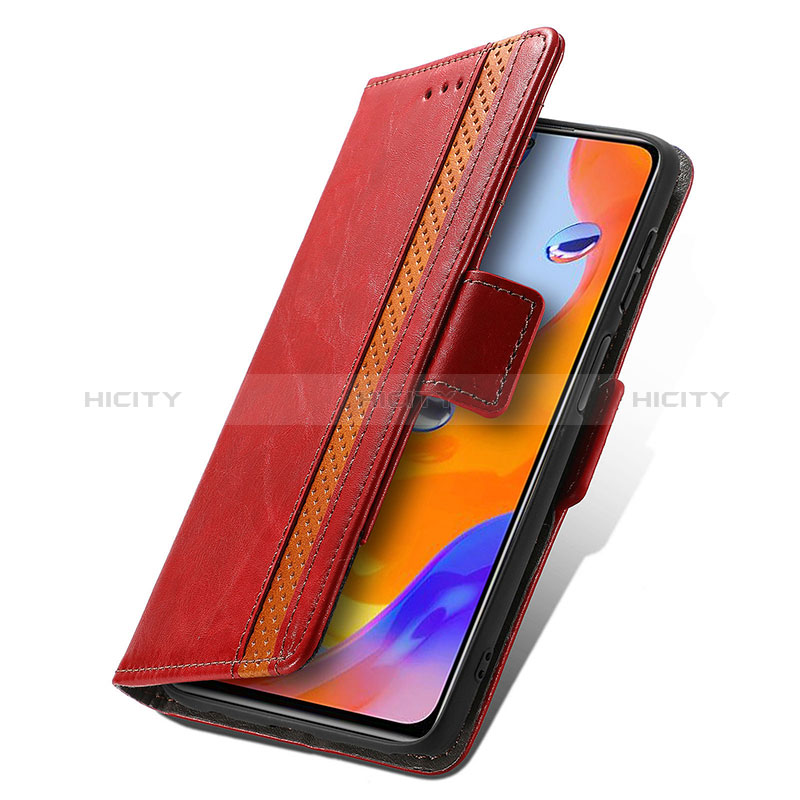 Handytasche Stand Schutzhülle Flip Leder Hülle S10D für Xiaomi Redmi Note 12 Pro 4G groß