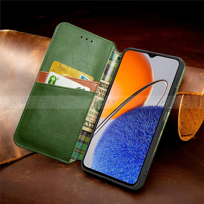 Handytasche Stand Schutzhülle Flip Leder Hülle S12D für Huawei Enjoy 50z