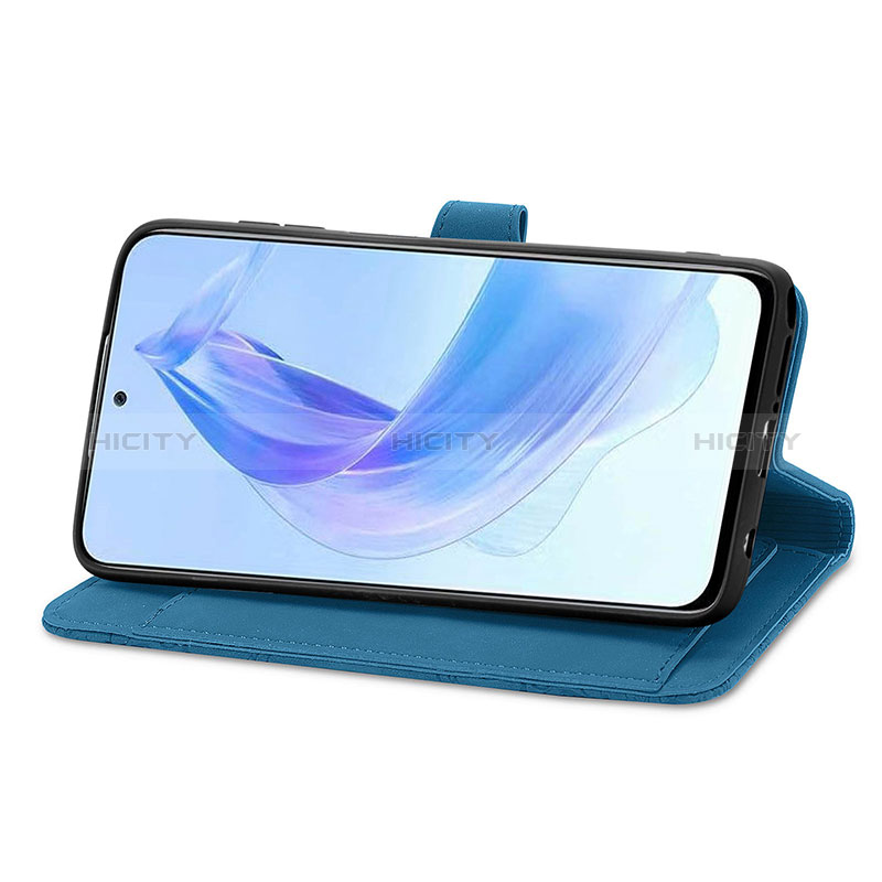 Handytasche Stand Schutzhülle Flip Leder Hülle S14D für Huawei Honor 90 Lite 5G