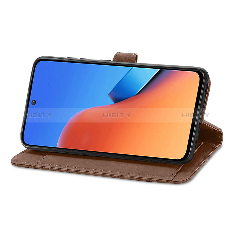 Handytasche Stand Schutzhülle Flip Leder Hülle S14D für Xiaomi Redmi 12 4G groß