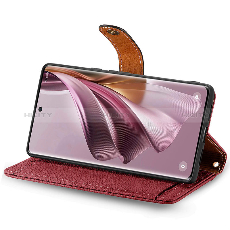 Handytasche Stand Schutzhülle Flip Leder Hülle S15D für Oppo Reno10 5G