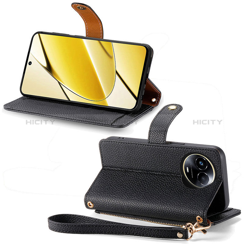 Handytasche Stand Schutzhülle Flip Leder Hülle S15D für Realme V50 5G groß