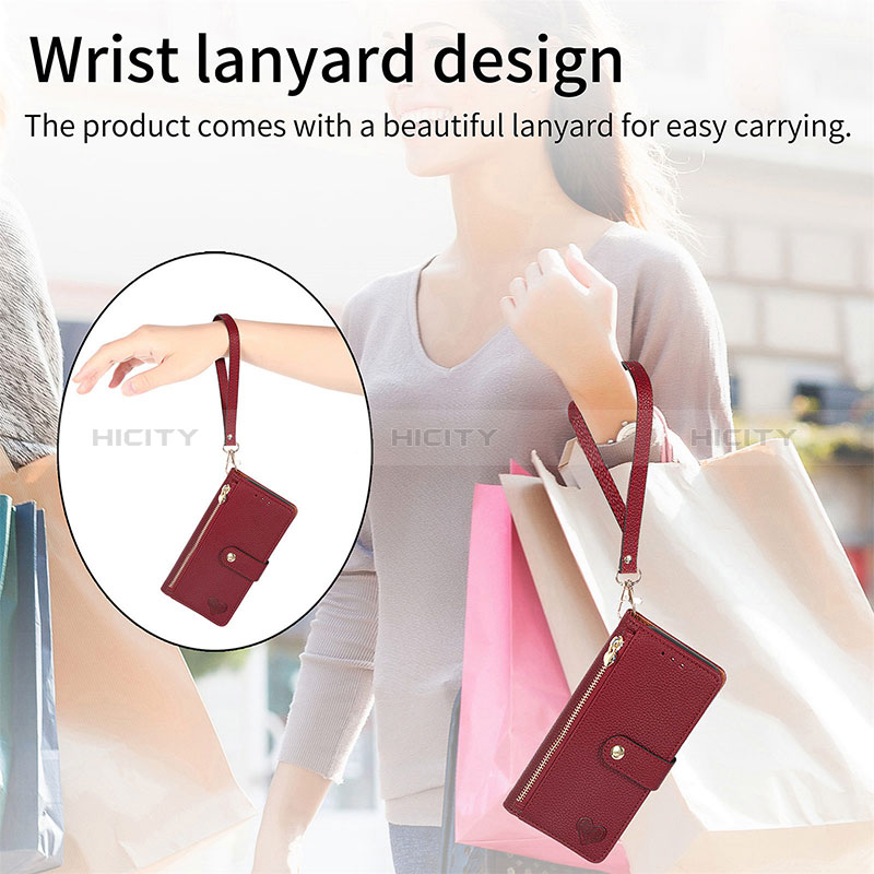 Handytasche Stand Schutzhülle Flip Leder Hülle S15D für Sony Xperia 1 V