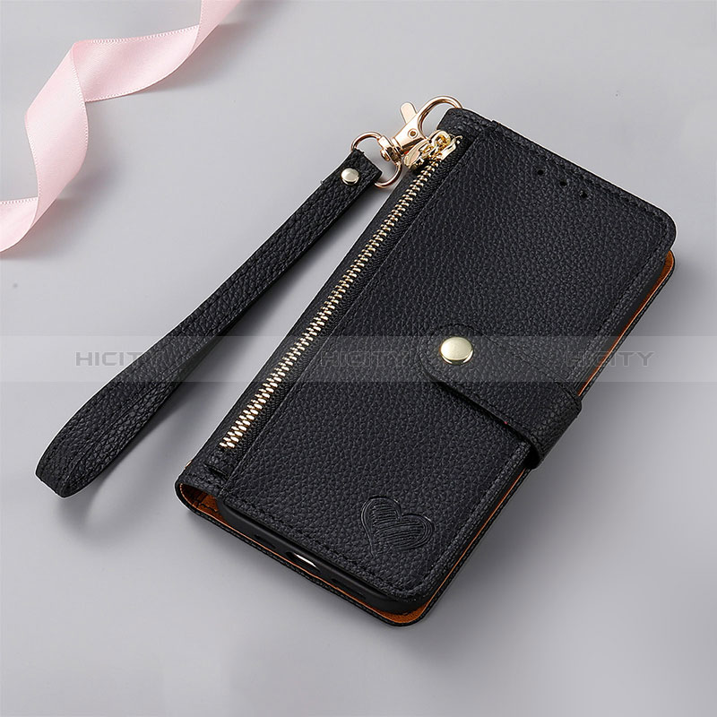 Handytasche Stand Schutzhülle Flip Leder Hülle S16D für Nothing Phone 2 Schwarz