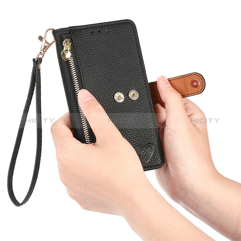 Handytasche Stand Schutzhülle Flip Leder Hülle S16D für Sony Xperia 1 V