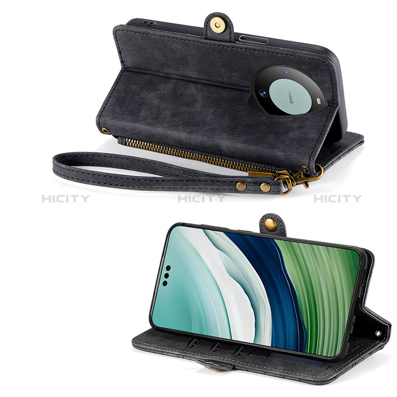 Handytasche Stand Schutzhülle Flip Leder Hülle S17D für Huawei Mate 60 Pro