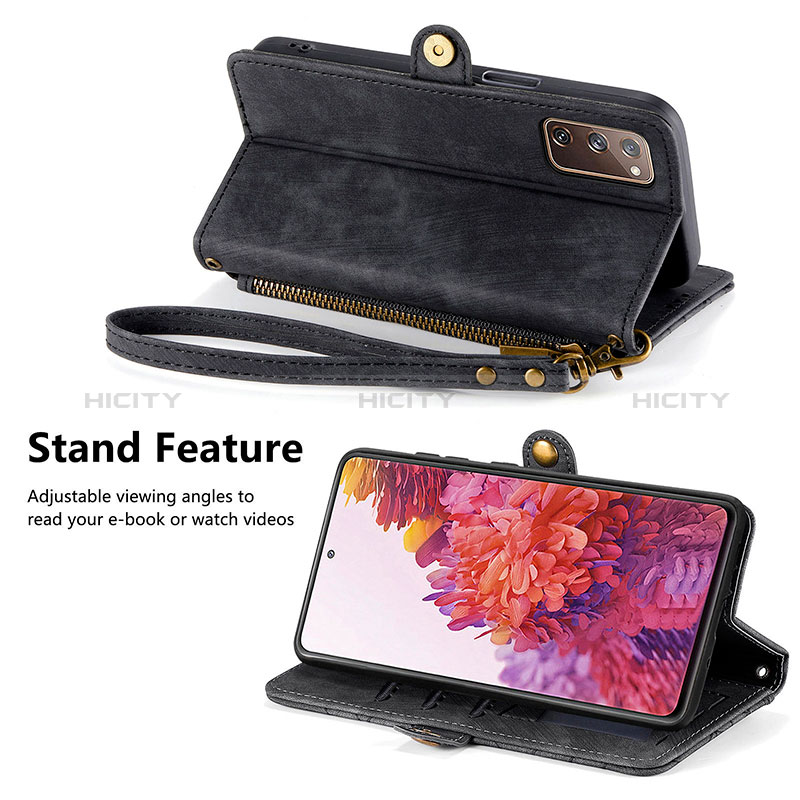 Handytasche Stand Schutzhülle Flip Leder Hülle S17D für Samsung Galaxy S20 FE 5G