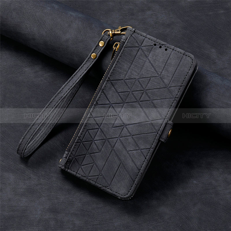 Handytasche Stand Schutzhülle Flip Leder Hülle S17D für Samsung Galaxy S20 Lite 5G Schwarz