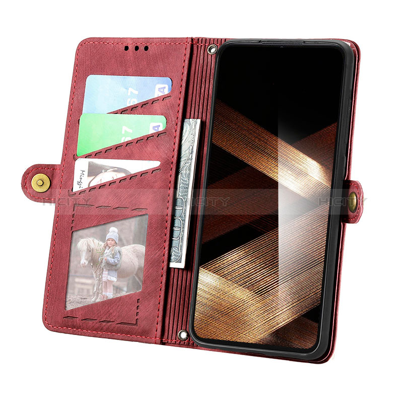 Handytasche Stand Schutzhülle Flip Leder Hülle S18D für Oppo A38