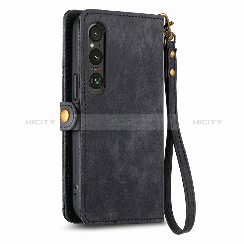 Handytasche Stand Schutzhülle Flip Leder Hülle S18D für Sony Xperia 1 V