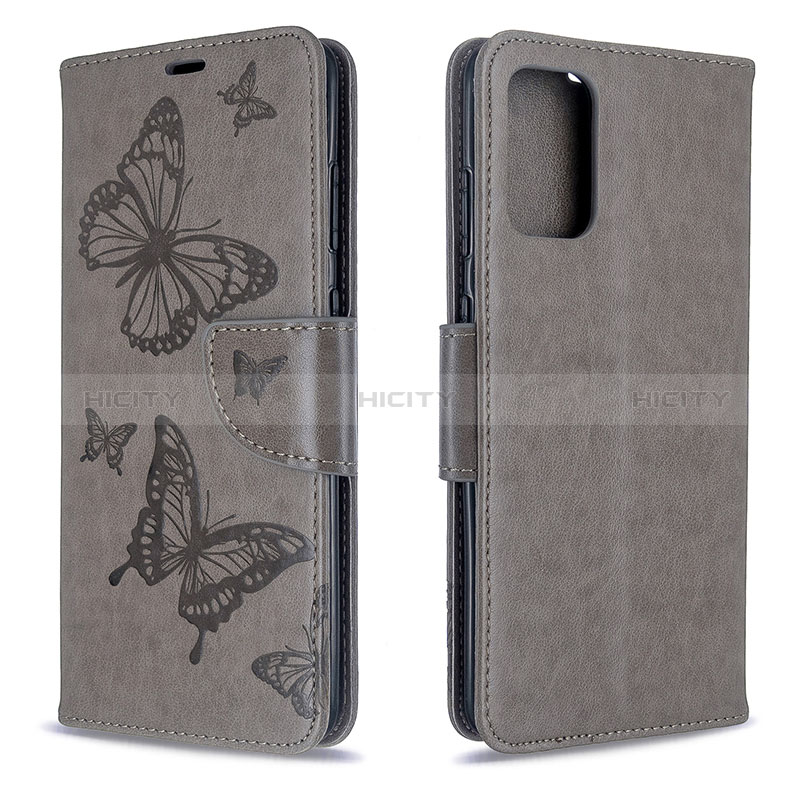 Handytasche Stand Schutzhülle Flip Leder Hülle Schmetterling B01F für Samsung Galaxy S20 5G