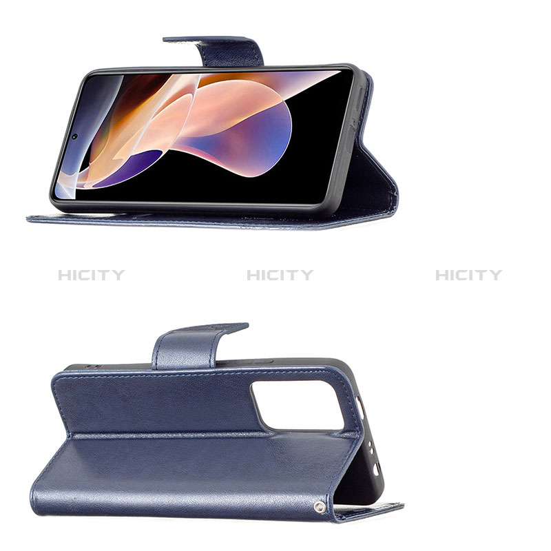 Handytasche Stand Schutzhülle Flip Leder Hülle Schmetterling B01F für Xiaomi Mi 11i 5G (2022)