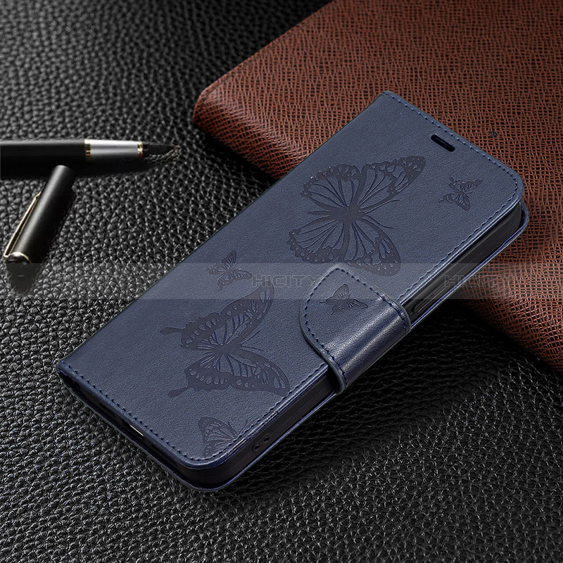 Handytasche Stand Schutzhülle Flip Leder Hülle Schmetterling B01F für Xiaomi Mi 13 5G groß