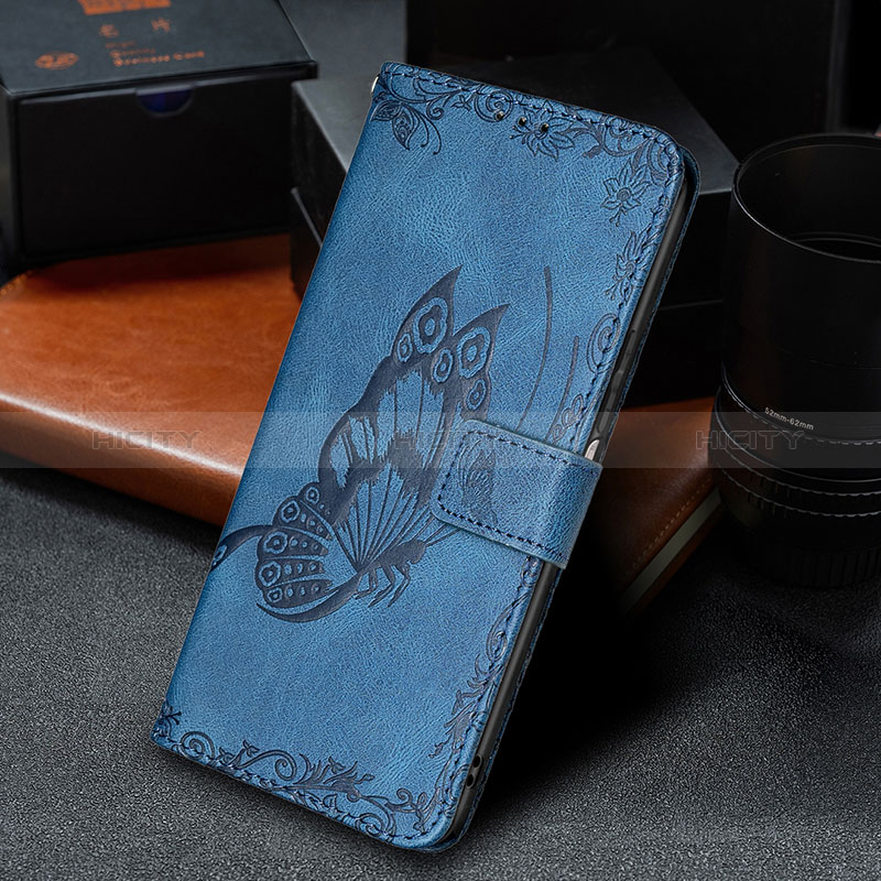 Handytasche Stand Schutzhülle Flip Leder Hülle Schmetterling B02F für Xiaomi Redmi K30S 5G