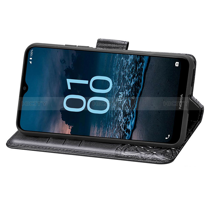 Handytasche Stand Schutzhülle Flip Leder Hülle Schmetterling für Nokia G100