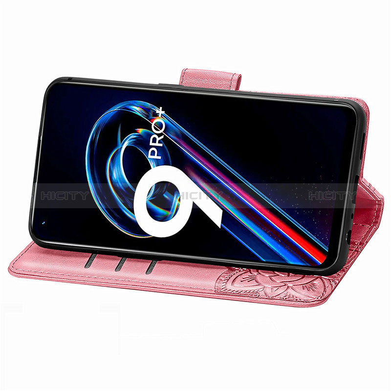 Handytasche Stand Schutzhülle Flip Leder Hülle Schmetterling für Realme 9 Pro+ Plus 5G