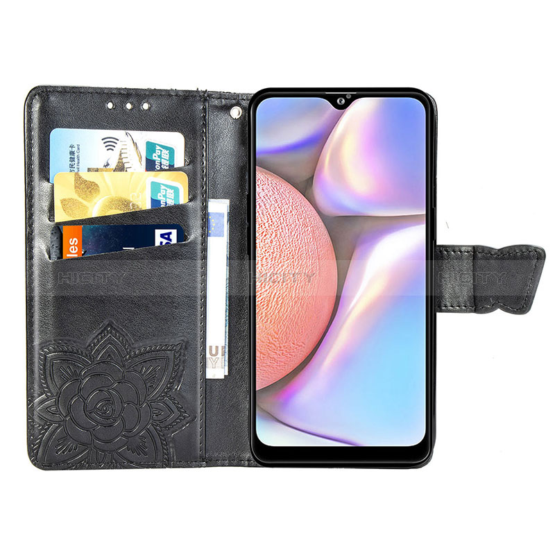 Handytasche Stand Schutzhülle Flip Leder Hülle Schmetterling für Samsung Galaxy A10s