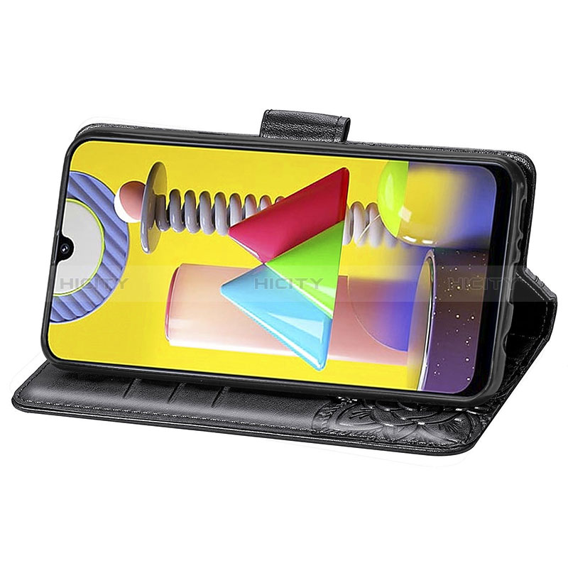 Handytasche Stand Schutzhülle Flip Leder Hülle Schmetterling für Samsung Galaxy M31