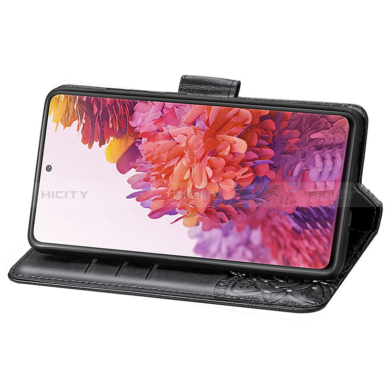 Handytasche Stand Schutzhülle Flip Leder Hülle Schmetterling für Samsung Galaxy S20 FE 4G