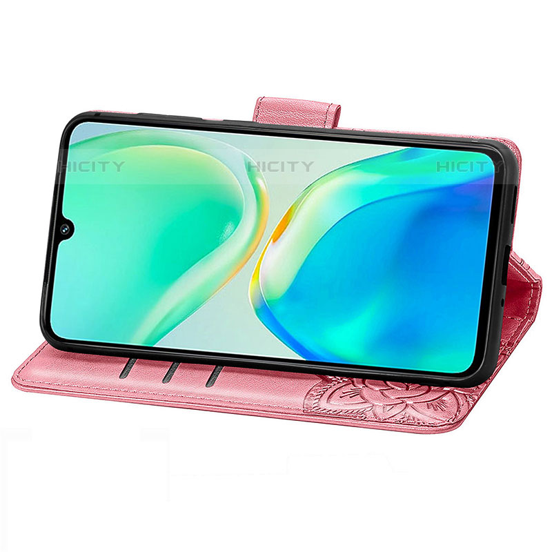 Handytasche Stand Schutzhülle Flip Leder Hülle Schmetterling für Vivo iQOO Z6 Pro 5G groß