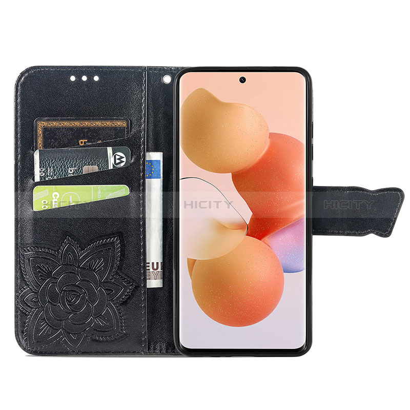 Handytasche Stand Schutzhülle Flip Leder Hülle Schmetterling für Xiaomi Civi 1S 5G