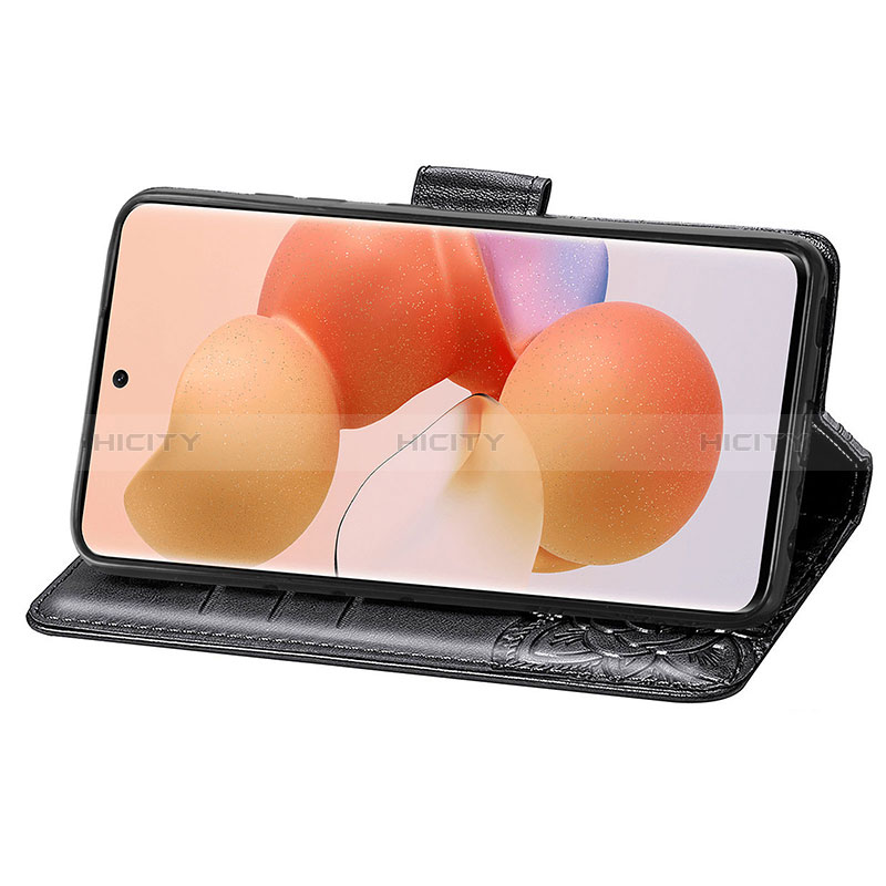 Handytasche Stand Schutzhülle Flip Leder Hülle Schmetterling für Xiaomi Civi 5G groß