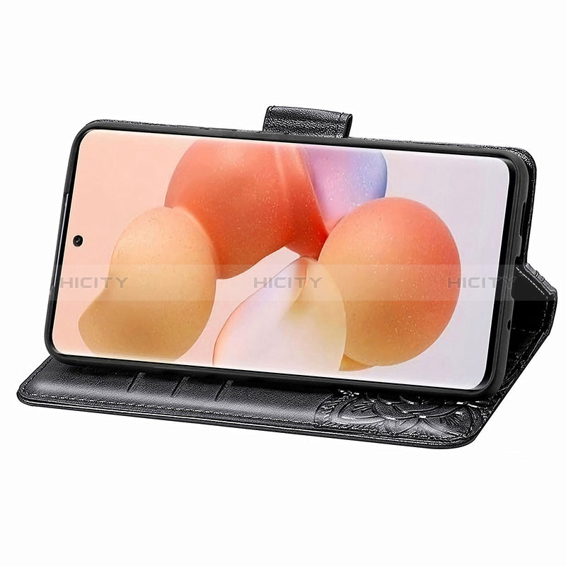 Handytasche Stand Schutzhülle Flip Leder Hülle Schmetterling für Xiaomi Mi 12T Pro 5G