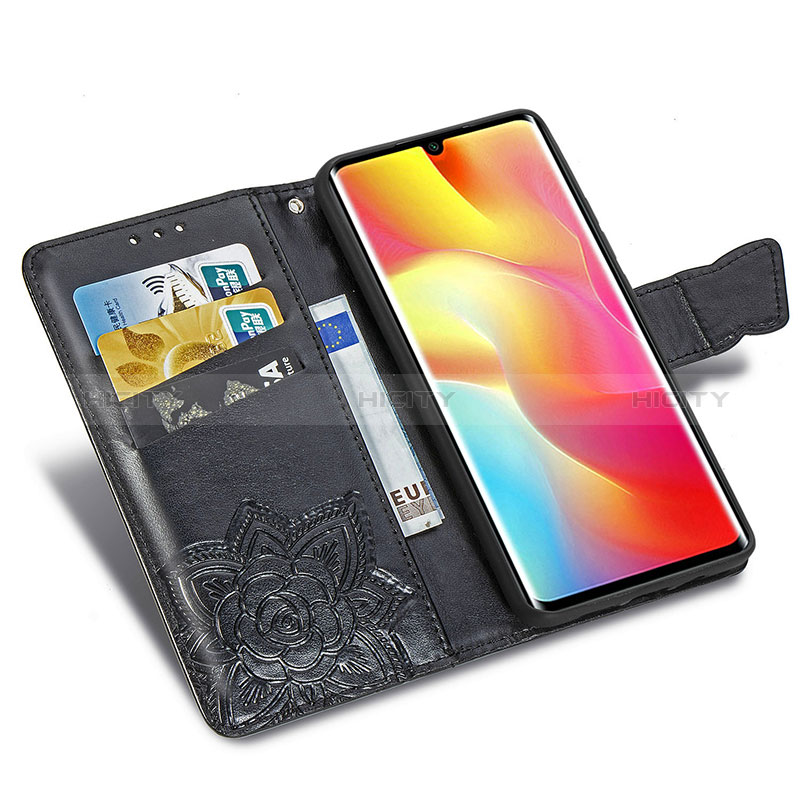 Handytasche Stand Schutzhülle Flip Leder Hülle Schmetterling für Xiaomi Mi Note 10 Lite