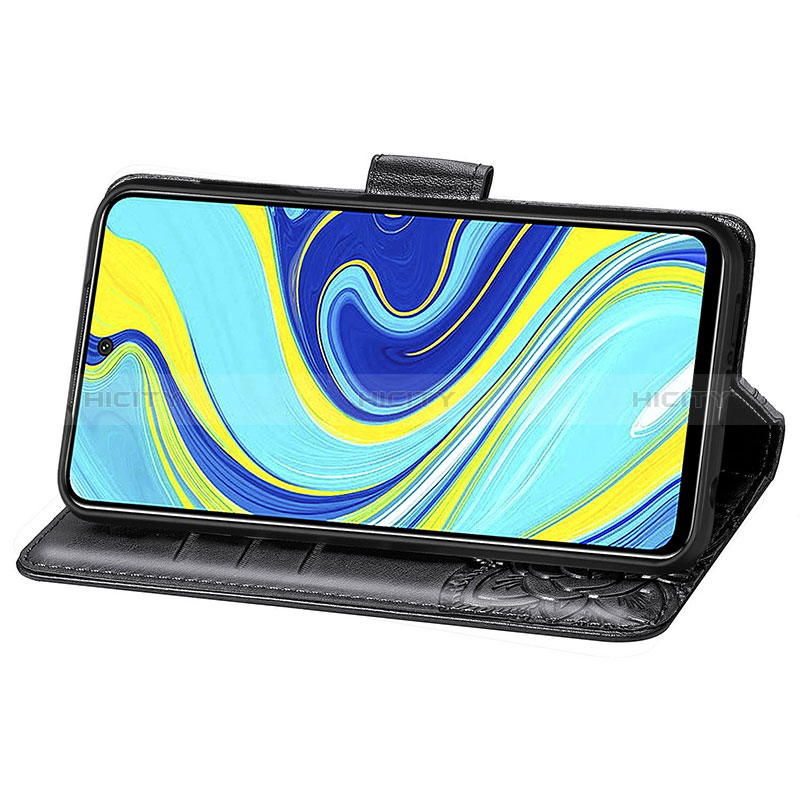 Handytasche Stand Schutzhülle Flip Leder Hülle Schmetterling für Xiaomi Poco M2 Pro