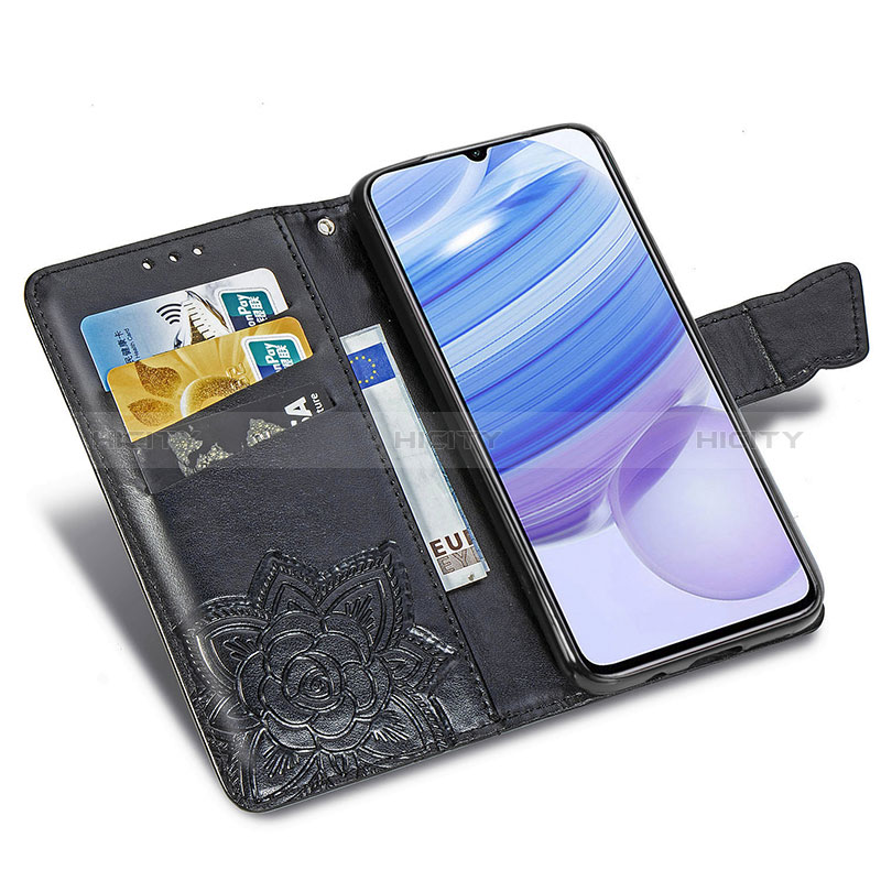 Handytasche Stand Schutzhülle Flip Leder Hülle Schmetterling für Xiaomi Redmi 10X Pro 5G