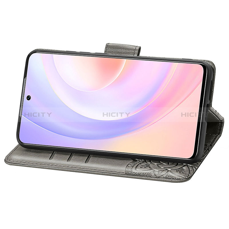 Handytasche Stand Schutzhülle Flip Leder Hülle Schmetterling S01D für Huawei Honor 50 SE 5G