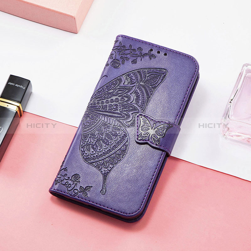 Handytasche Stand Schutzhülle Flip Leder Hülle Schmetterling S01D für Huawei Honor 60 Pro 5G