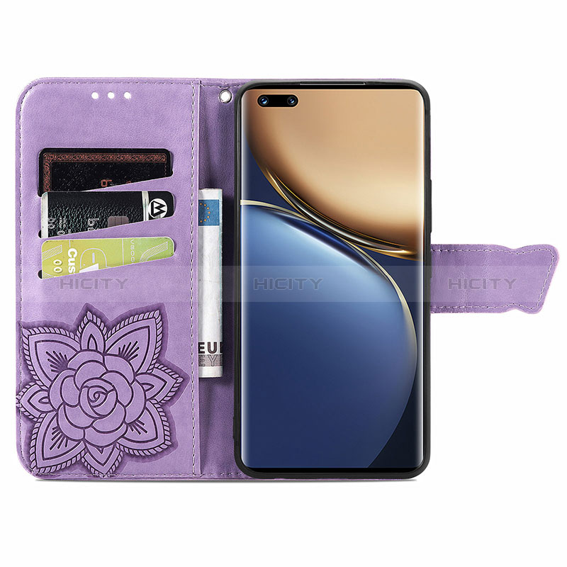 Handytasche Stand Schutzhülle Flip Leder Hülle Schmetterling S01D für Huawei Honor Magic3 5G groß