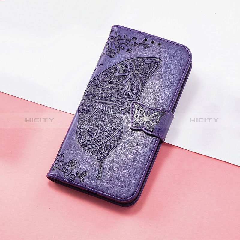 Handytasche Stand Schutzhülle Flip Leder Hülle Schmetterling S01D für Huawei Honor Magic3 5G groß