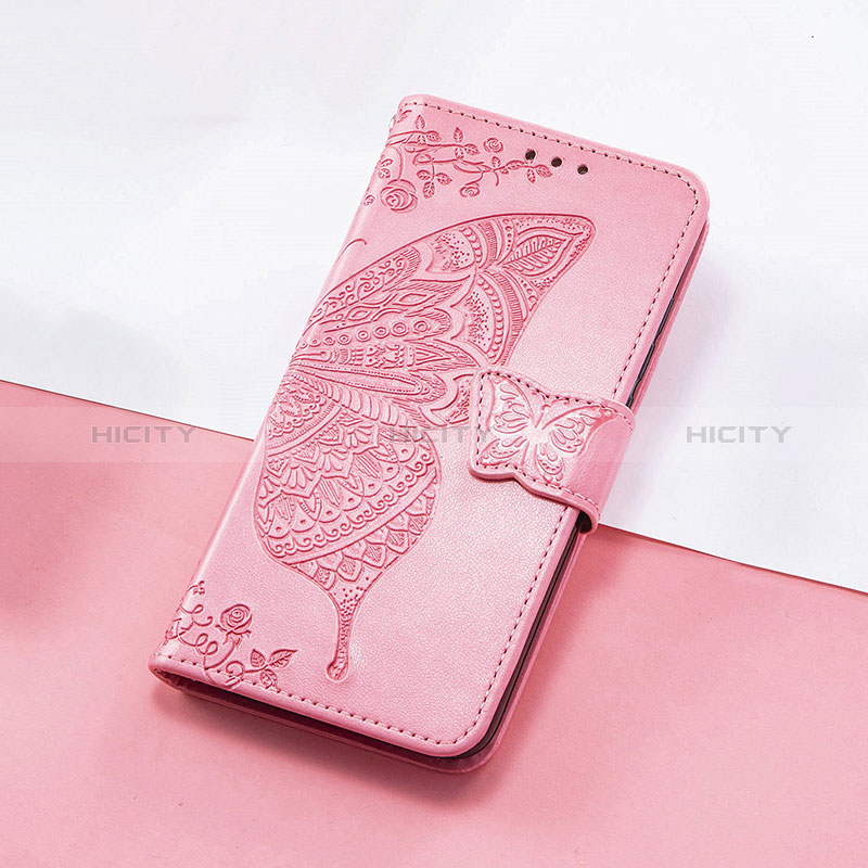 Handytasche Stand Schutzhülle Flip Leder Hülle Schmetterling S01D für Huawei Honor Magic3 Pro 5G Pink Plus