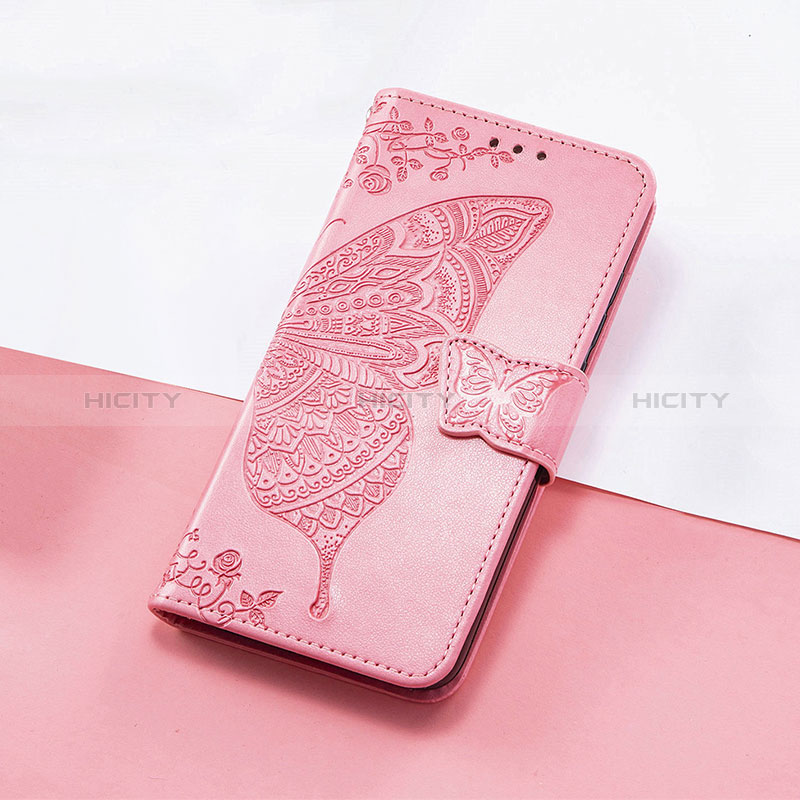 Handytasche Stand Schutzhülle Flip Leder Hülle Schmetterling S01D für Huawei Nova 10 Pro Pink