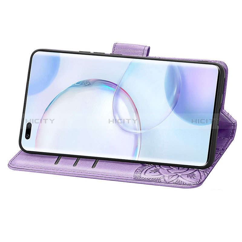 Handytasche Stand Schutzhülle Flip Leder Hülle Schmetterling S01D für Huawei Nova 9 Pro