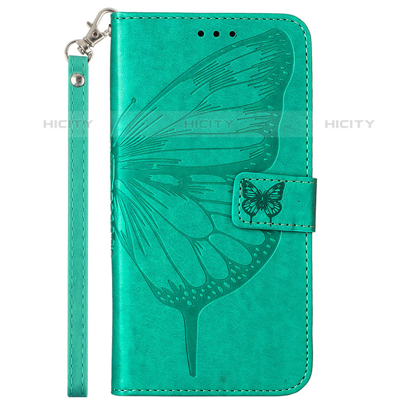 Handytasche Stand Schutzhülle Flip Leder Hülle Schmetterling Y01B für Samsung Galaxy M53 5G