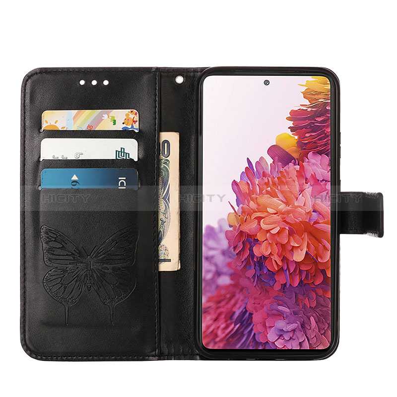 Handytasche Stand Schutzhülle Flip Leder Hülle Schmetterling Y01B für Samsung Galaxy S20 Lite 5G