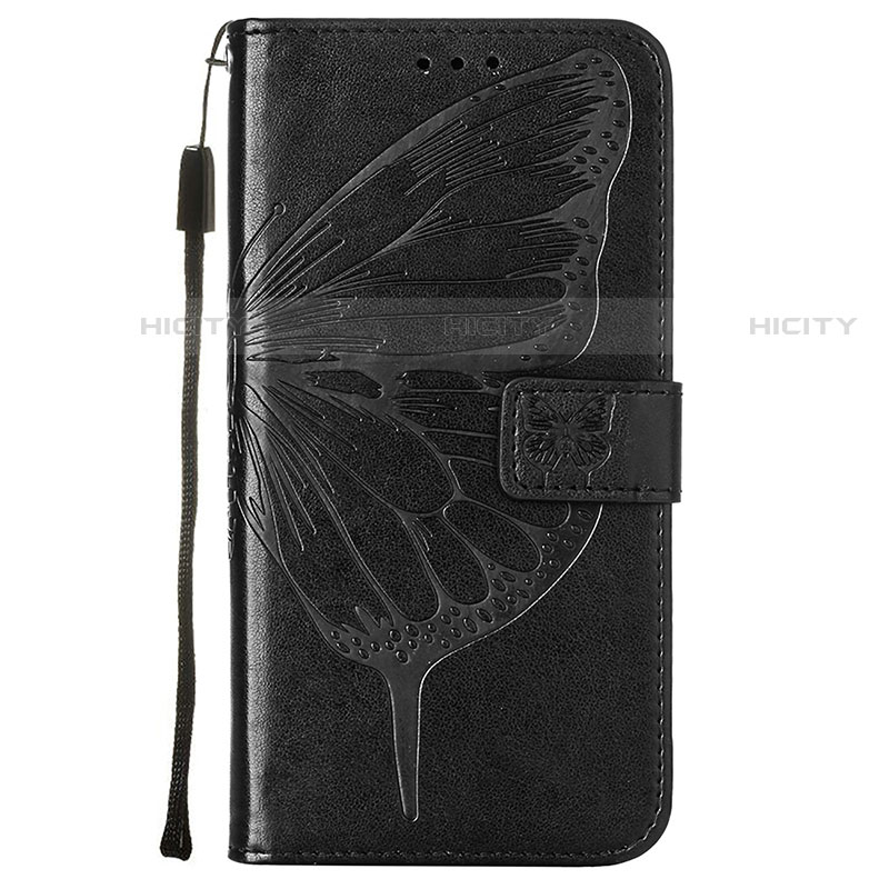 Handytasche Stand Schutzhülle Flip Leder Hülle Schmetterling Y06B für Samsung Galaxy S21 5G