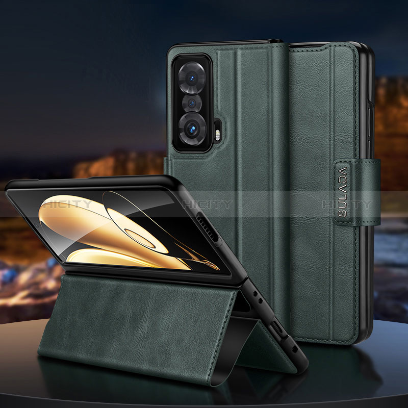 Handytasche Stand Schutzhülle Flip Leder Hülle SD1 für Huawei Honor Magic V 5G groß