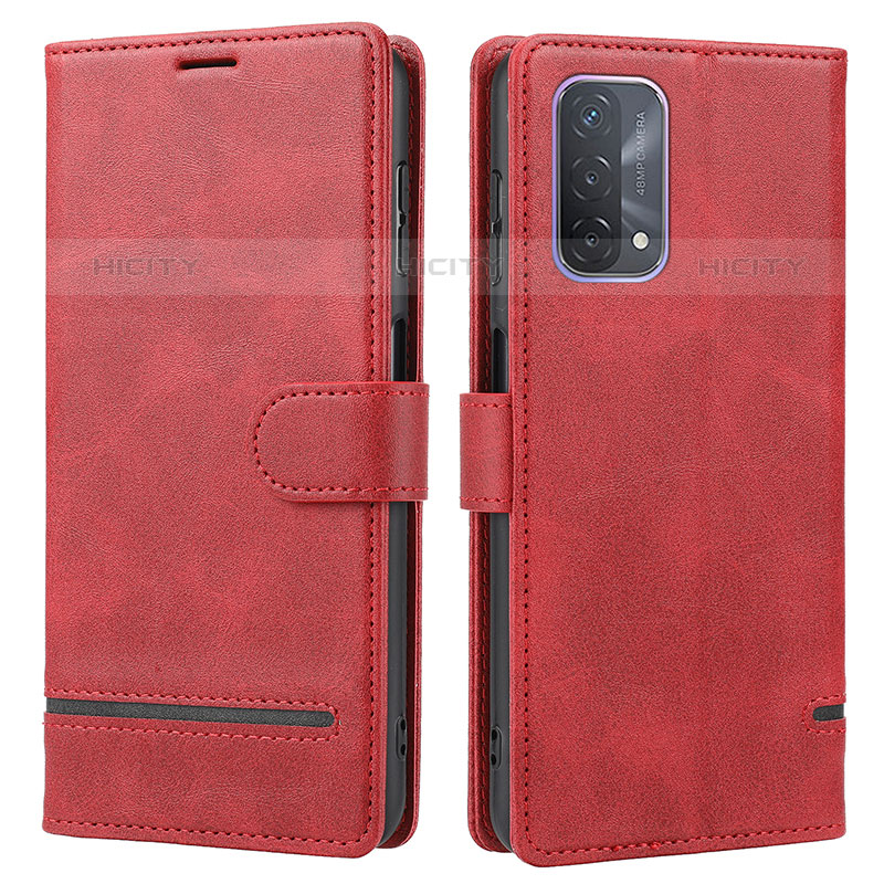 Handytasche Stand Schutzhülle Flip Leder Hülle SY1 für OnePlus Nord N200 5G Rot