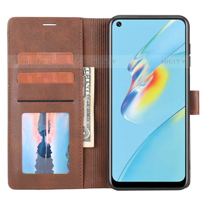 Handytasche Stand Schutzhülle Flip Leder Hülle SY1 für Oppo A54 4G