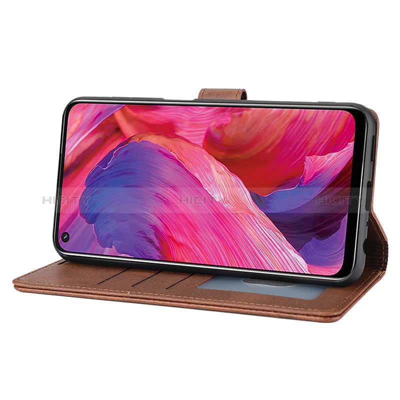 Handytasche Stand Schutzhülle Flip Leder Hülle SY1 für Oppo A54 5G