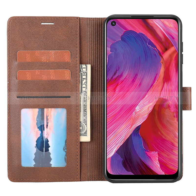 Handytasche Stand Schutzhülle Flip Leder Hülle SY1 für Oppo A74 5G