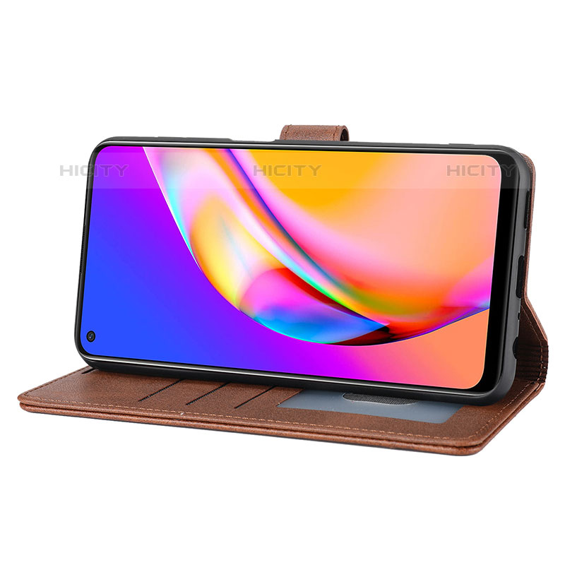 Handytasche Stand Schutzhülle Flip Leder Hülle SY1 für Oppo A94 5G groß