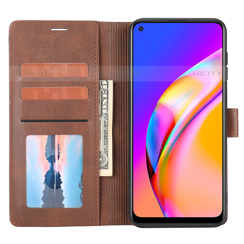 Handytasche Stand Schutzhülle Flip Leder Hülle SY1 für Oppo Reno5 Z 5G