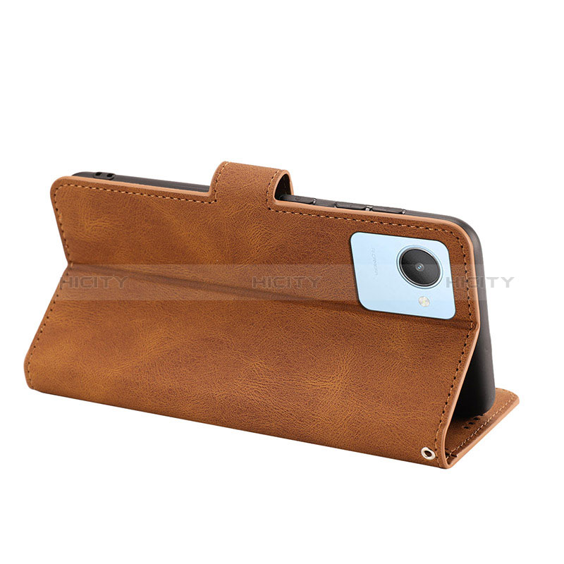 Handytasche Stand Schutzhülle Flip Leder Hülle SY1 für Realme C30